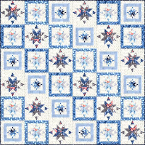 LAST CALL Cafe Tiles Quilt Pattern, Want It Need It QJPM205, Yardage Fat Friendly, Stars Squares Boxes Lap Throw Quilt Pattern, Quilt Jane