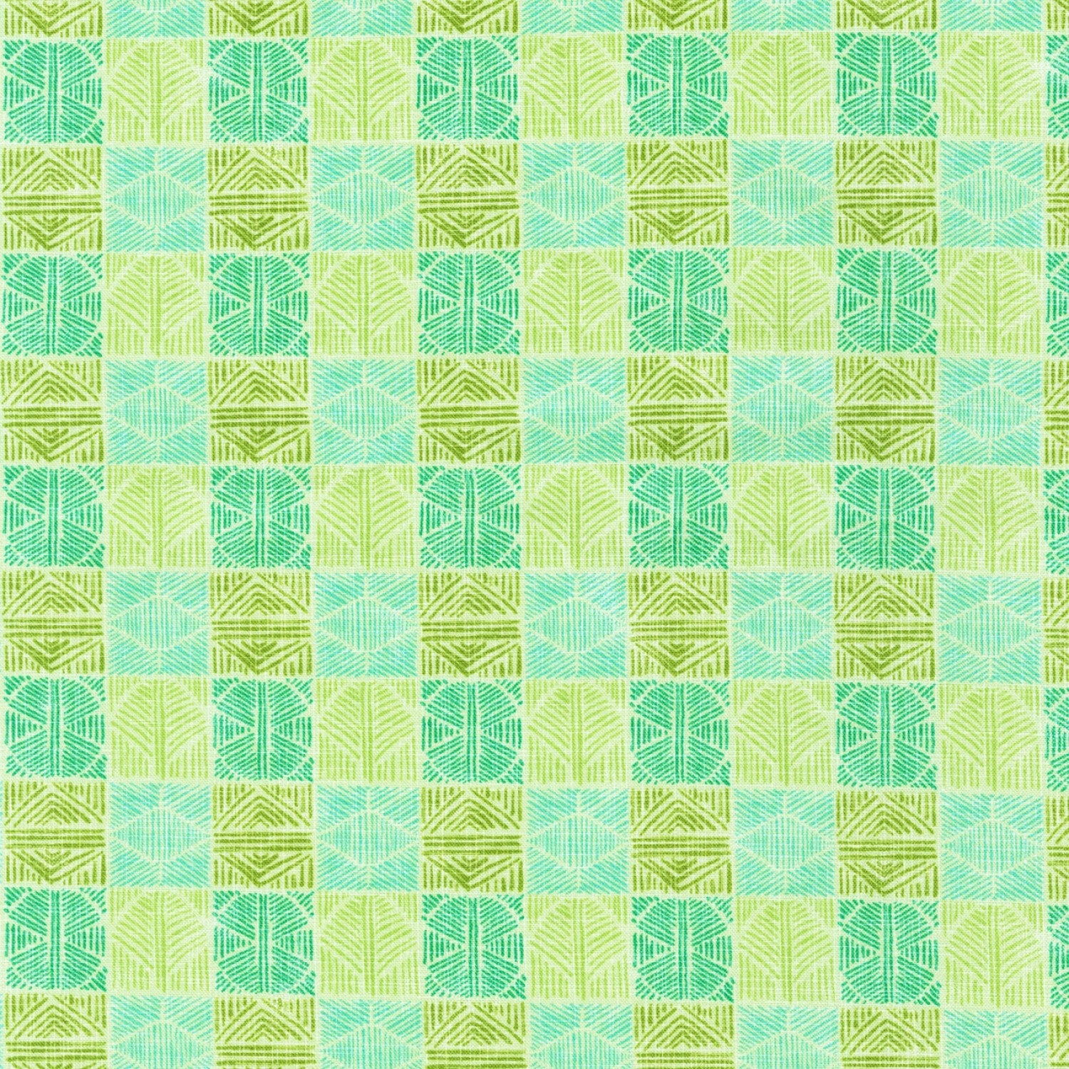LAST CALL Horizon Ten Square, Robert Kaufman TEN-1110-42, 10" Inch Precut Fabric Squares, Multicolored Leaves Feathers Floral Fabric