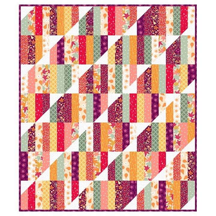 Splendor Tiles, Figo TSPLEN42-10, 10" Inch Precut Fabric Squares, Pink Purple Orange Green Floral Layer Cake Fabric