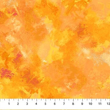 Charisma - Yellow Orange Tonal Texture Fabric, Northcott DP25568-52 Yellow, Yellow Quilt Blender Fabric, By the Yard
