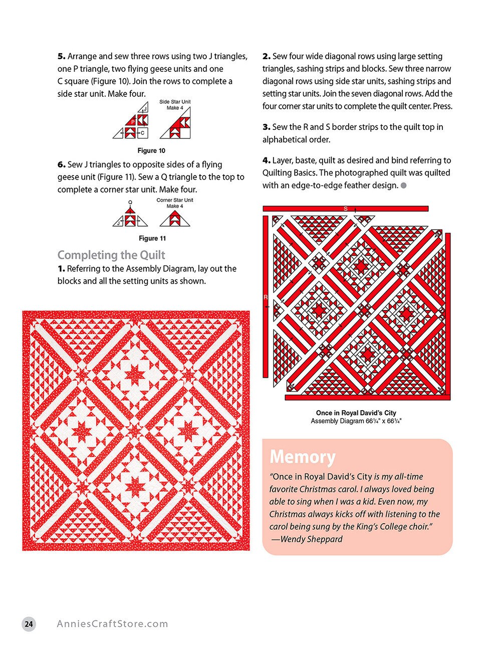 Christmas Quilting with Wendy Sheppard Quilt Pattern Book, Annie's 1415201, 9 Holiday Projects, Christmas Xmas Quilt Patterns