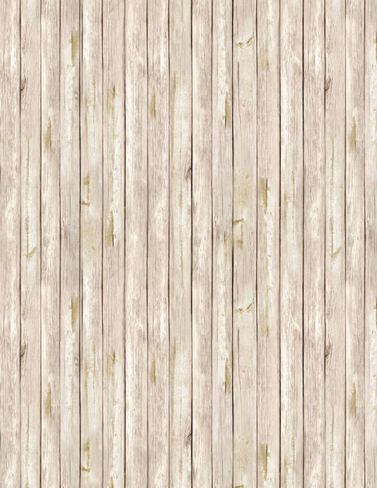 Beach Comber - Wooden Boardwalk Texture Fabric, Timeless Treasures WOOD-CD1870 NATURAL, Wood Look Fabric, By the Yard